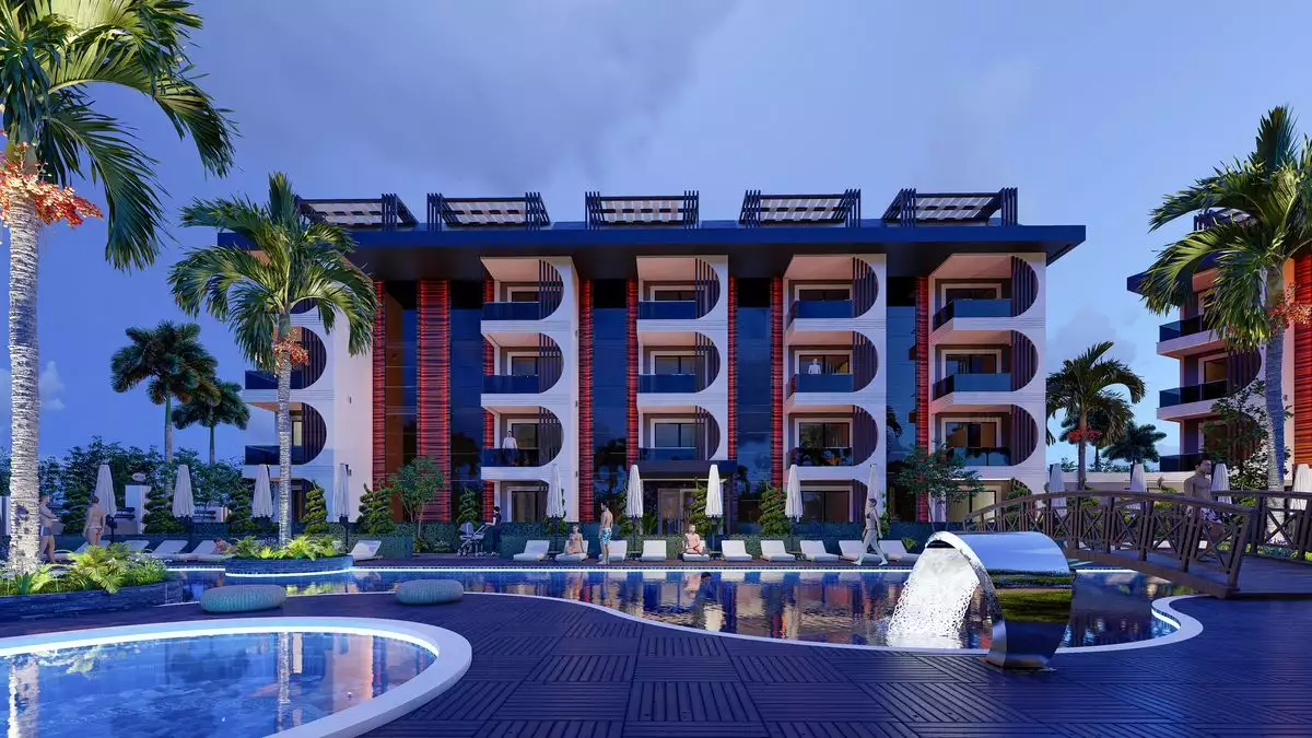 Квартира 63м² в Турции, Авсаллар. Стоимостью 150000€ аренда фото-2