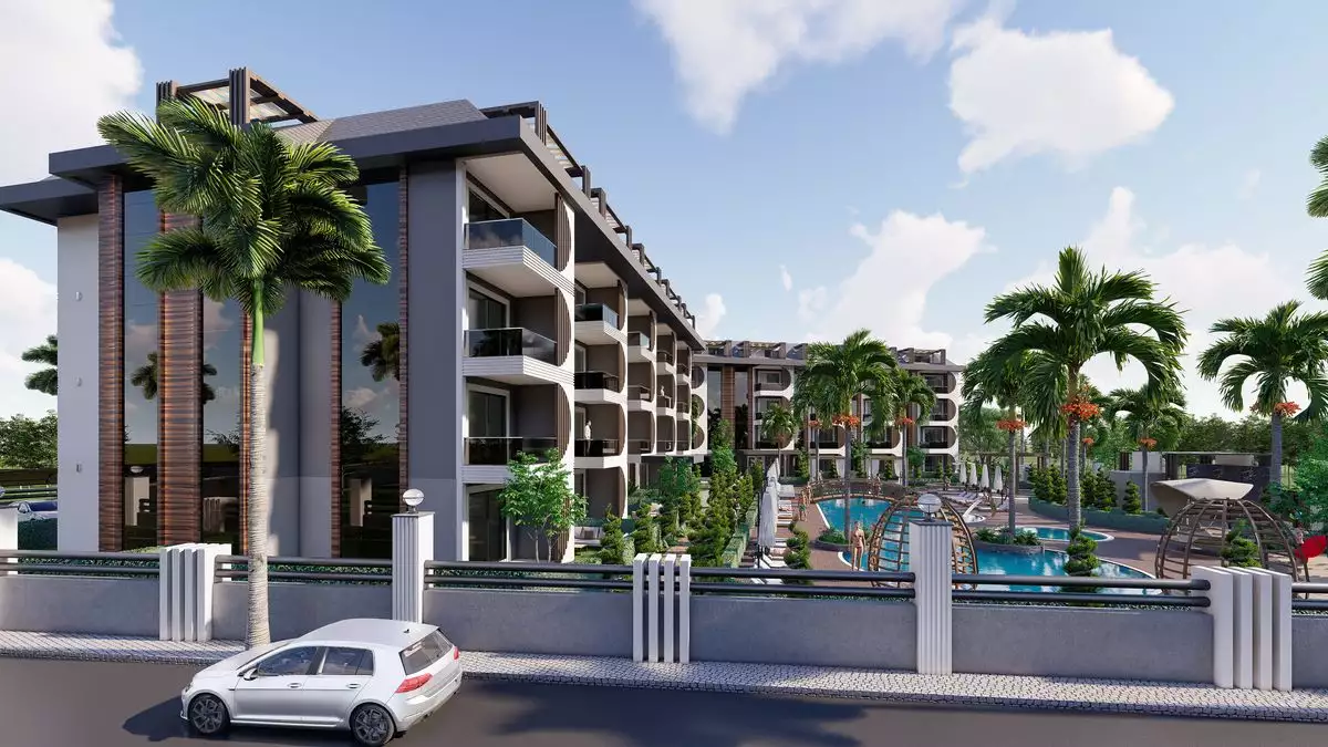 Квартира 63м² в Турции, Авсаллар. Стоимостью 150000€ аренда фото-10