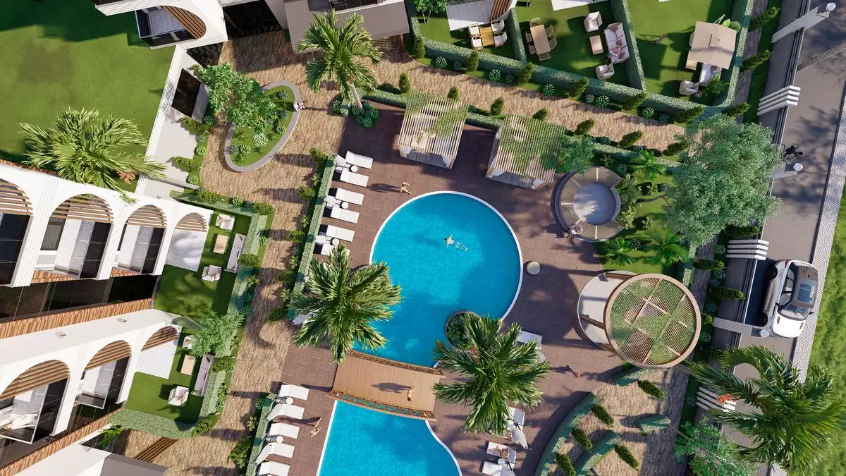 Квартира 63м² в Турции, Авсаллар. Стоимостью 150000€ аренда фото-11