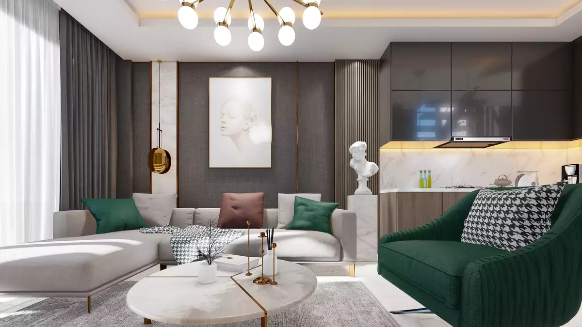 Квартира 63м² в Турции, Авсаллар. Стоимостью 150000€ аренда фото-32