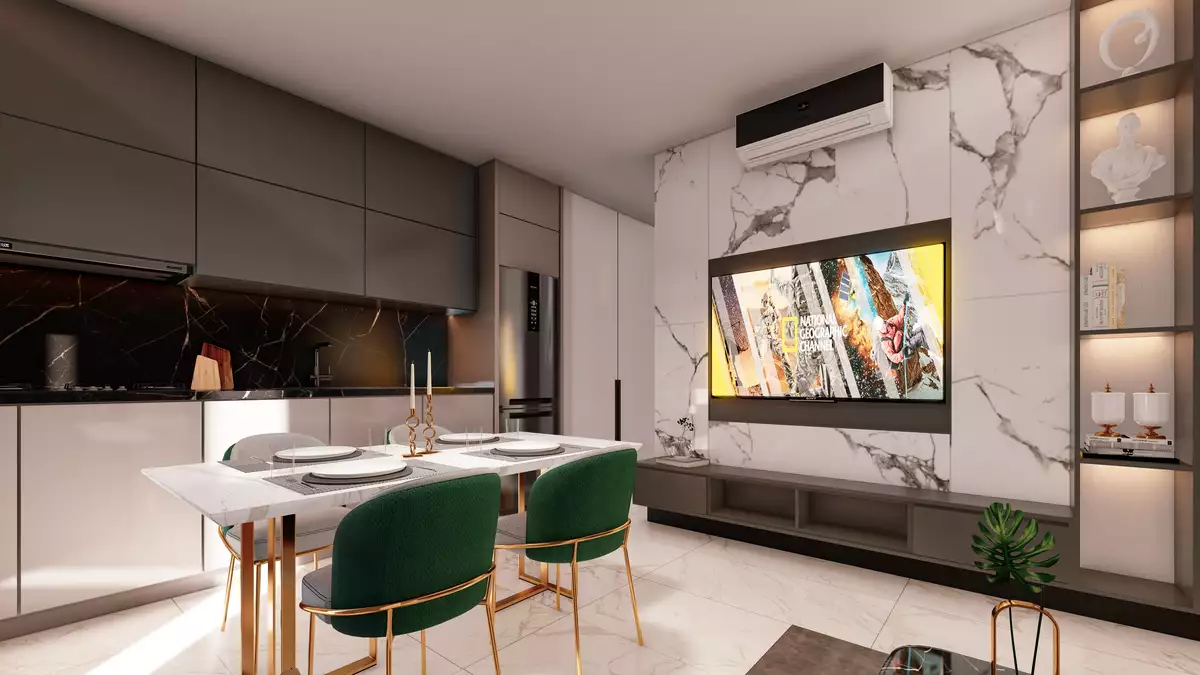 Квартира 63м² в Турции, Авсаллар. Стоимостью 150000€ аренда фото-33