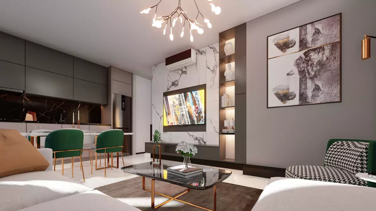 Квартира 63м² в Турции, Авсаллар. Стоимостью 150000€ аренда фото-35