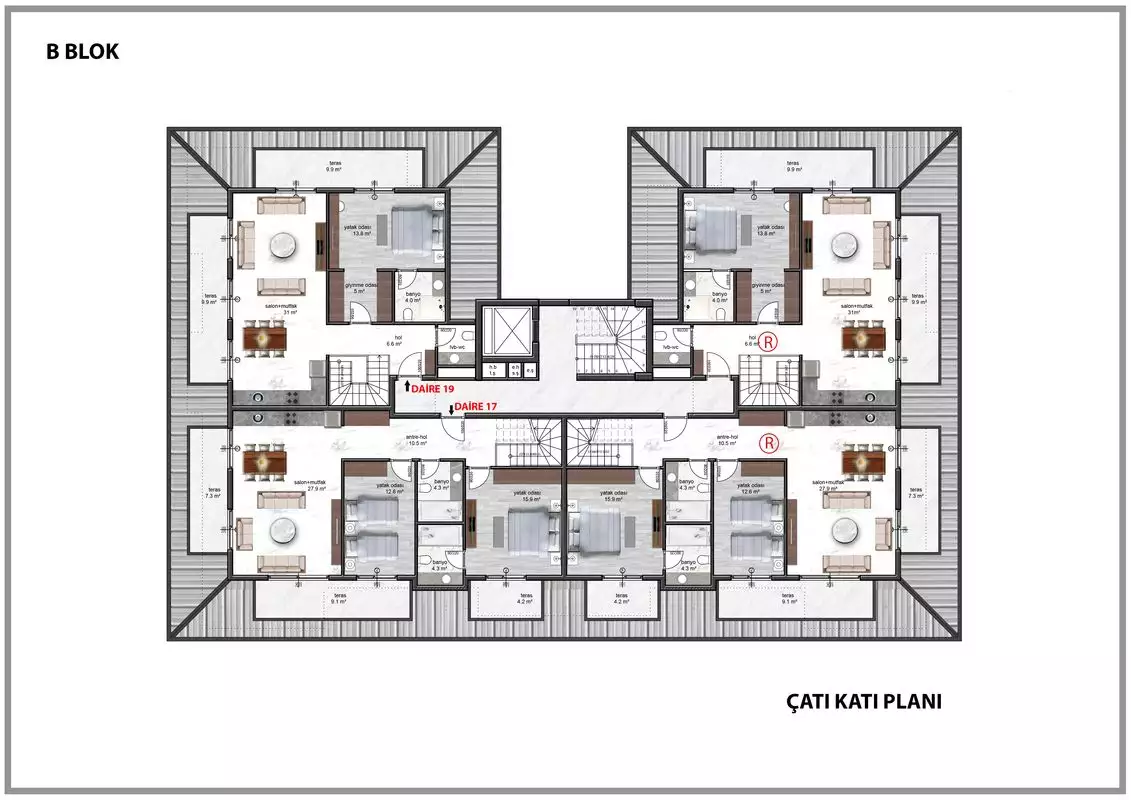 Квартира 51м² в Португалии, Алкобаса. Стоимостью 165000€ аренда фото-56