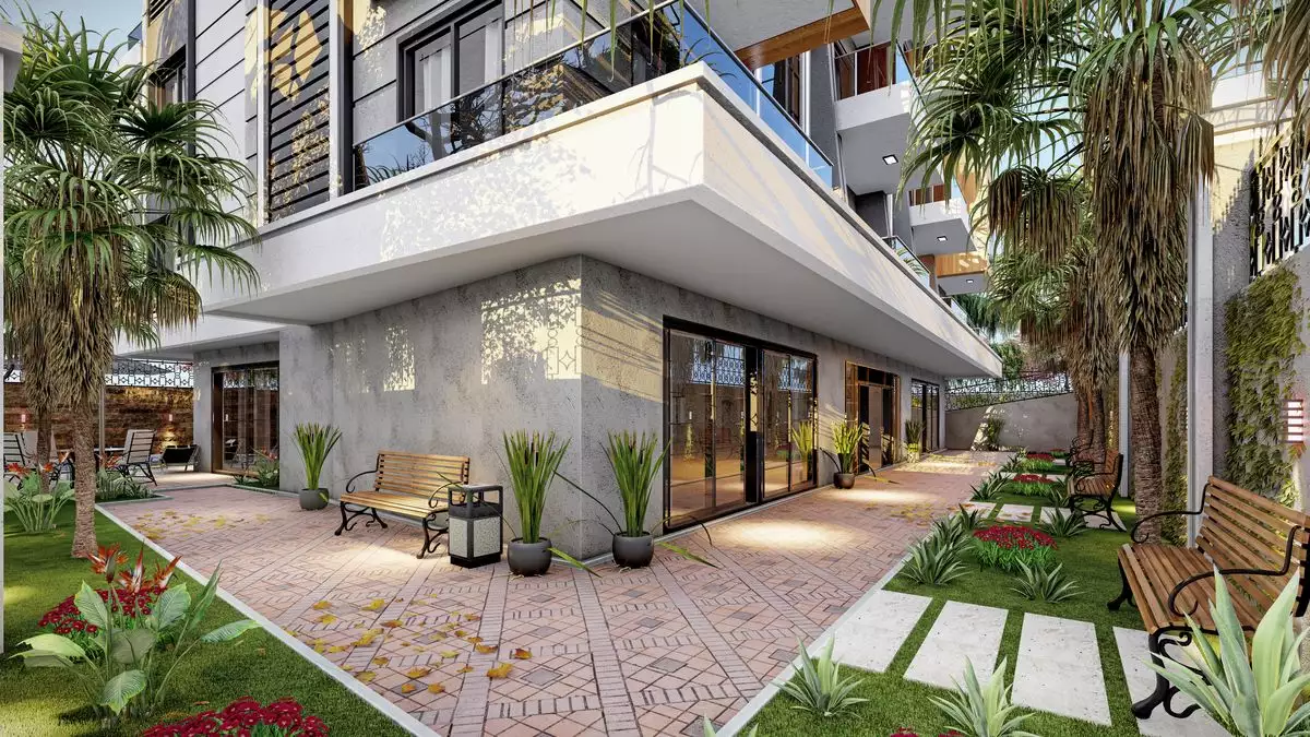 Квартира 53м² в Турции, Махмутлар. Стоимостью 132000€ аренда фото-12