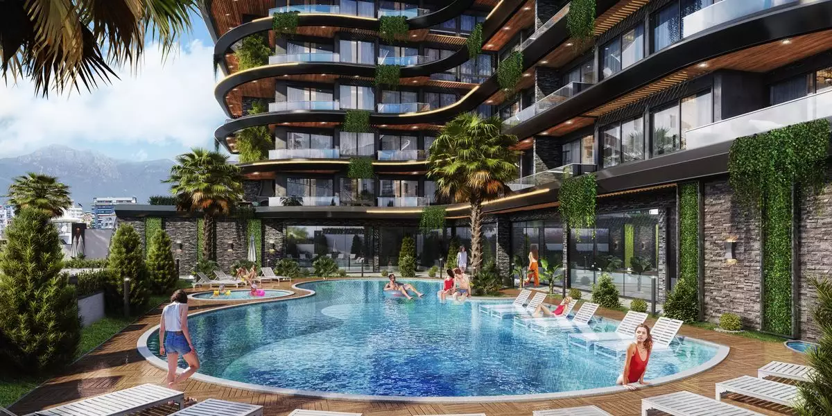 Квартира 44м² в Турции, Кестель. Стоимостью 190000€ аренда фото-5