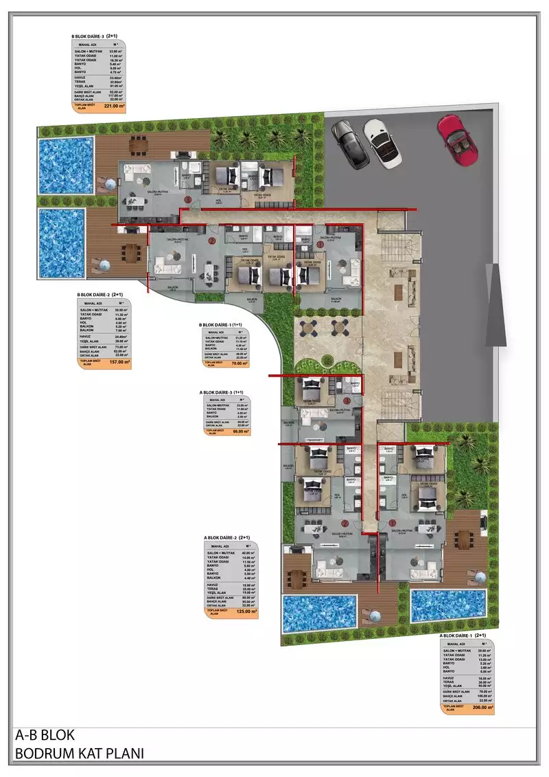 Квартира 44м² в Турции, Кестель. Стоимостью 190000€ аренда фото-37