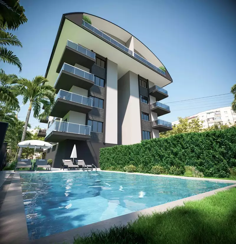 Квартира 60м² в Турции, Авсаллар. Стоимостью 120000€ аренда фото-1