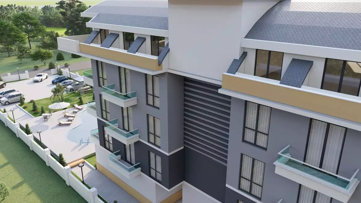Квартира 59м² в Турции, Паяллар. Стоимостью 60000€ аренда фото-3