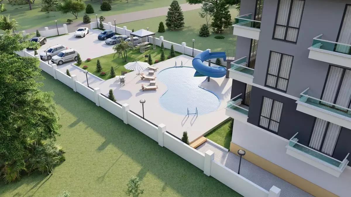 Квартира 59м² в Турции, Паяллар. Стоимостью 60000€ аренда фото-4