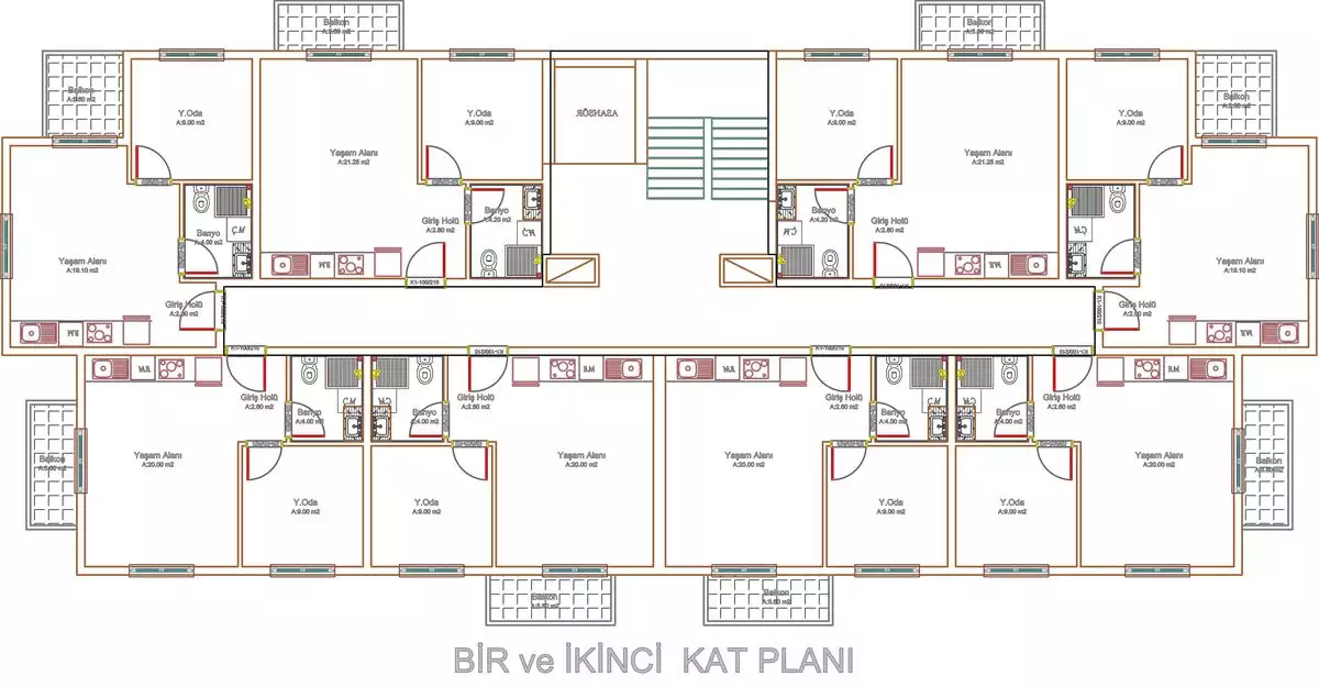 Квартира 59м² в Турции, Паяллар. Стоимостью 60000€ аренда фото-24