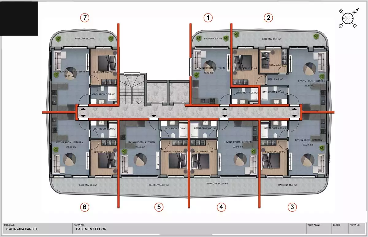 Квартира 44м² в Португалии, Алкобаса. Стоимостью 129000€ аренда фото-40