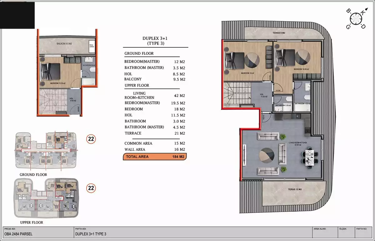 Квартира 44м² в Португалии, Алкобаса. Стоимостью 129000€ аренда фото-44