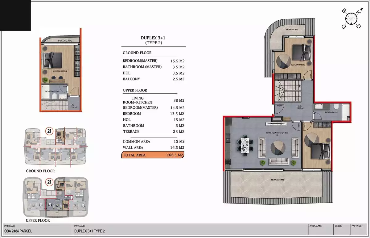 Квартира 44м² в Португалии, Алкобаса. Стоимостью 129000€ аренда фото-45