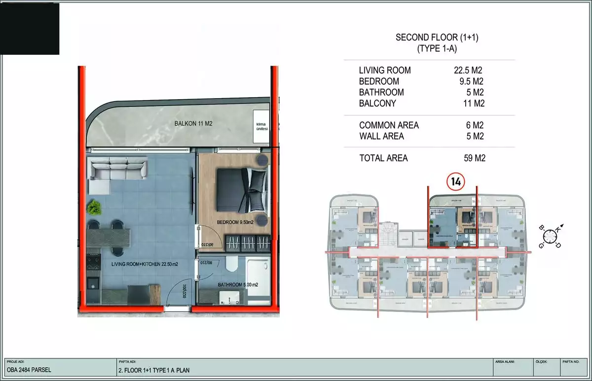 Квартира 44м² в Португалии, Алкобаса. Стоимостью 129000€ аренда фото-51