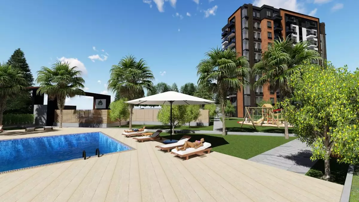 Квартира 55м² в Турции, Авсаллар. Стоимостью 150000€ аренда фото-1