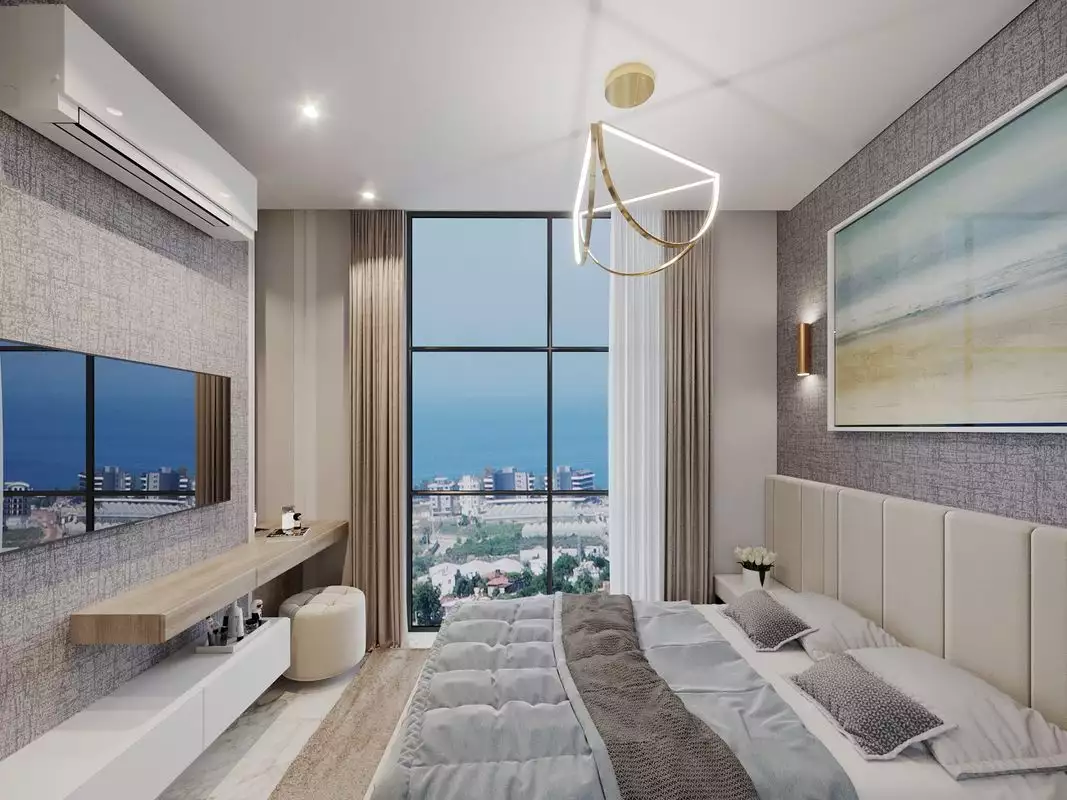 Квартира 50м² в Турции, Каргыджак. Стоимостью 143000€ аренда фото-19
