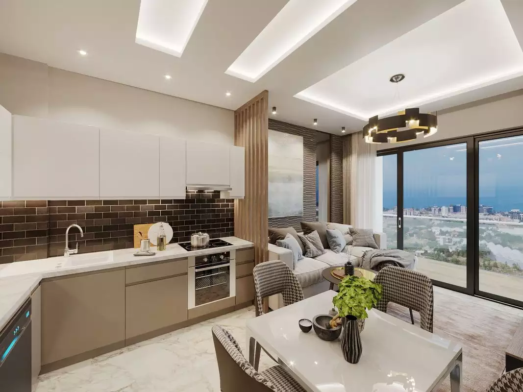 Квартира 50м² в Турции, Каргыджак. Стоимостью 143000€ аренда фото-20
