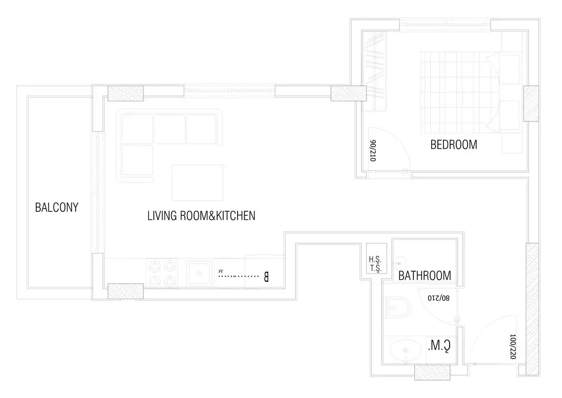 Квартира 50м² в Турции, Каргыджак. Стоимостью 143000€ аренда фото-39