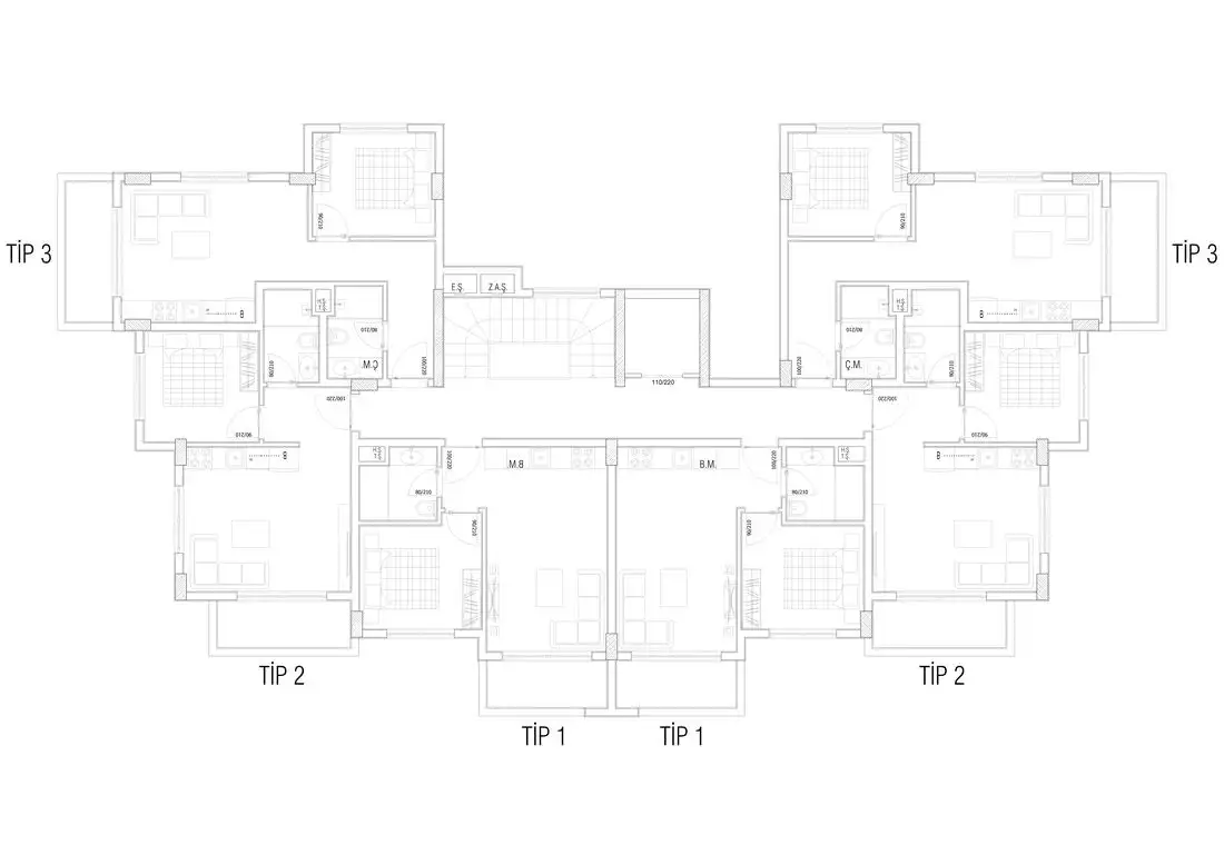 Квартира 50м² в Турции, Каргыджак. Стоимостью 143000€ аренда фото-42