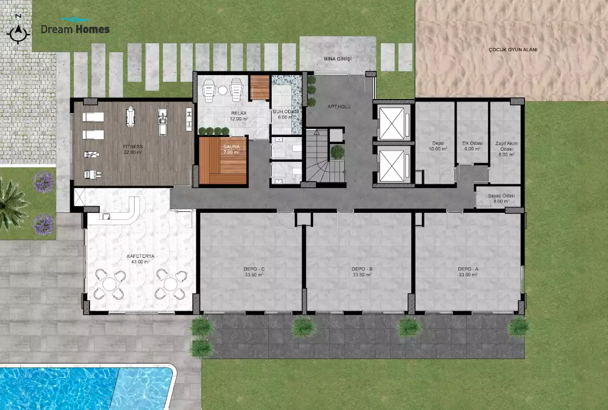 Квартира 100м² в Турции, Демирташ. Стоимостью 104500€ аренда фото-16