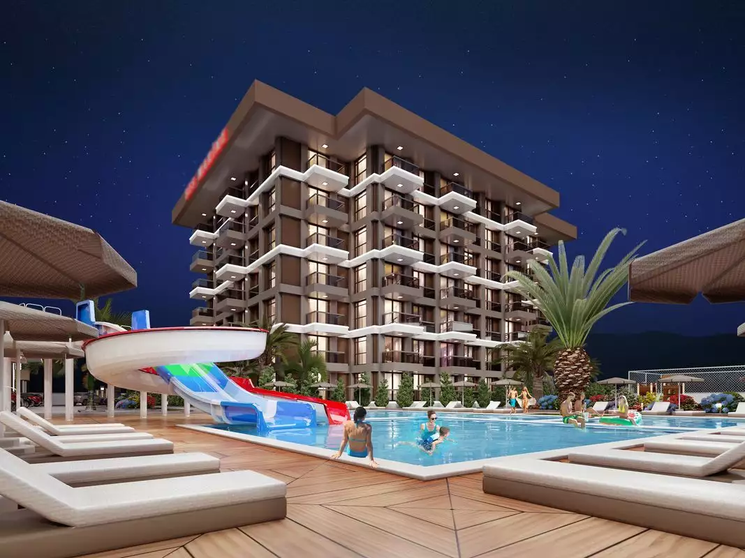 Квартира 46м² в Турции, Газипаша. Стоимостью 120000€ аренда фото-1