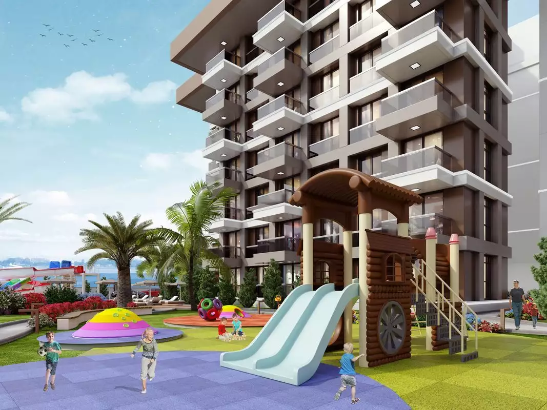 Квартира 46м² в Турции, Газипаша. Стоимостью 120000€ аренда фото-4
