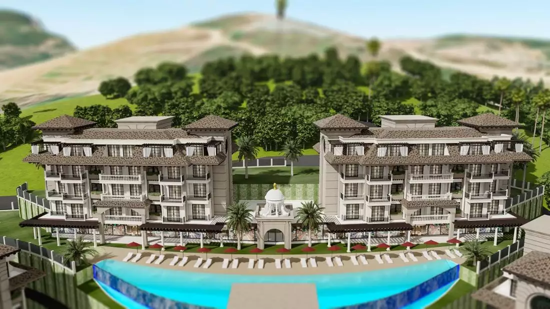Квартира 55м² в Турции, Каргыджак. Стоимостью 160000€ аренда фото-2