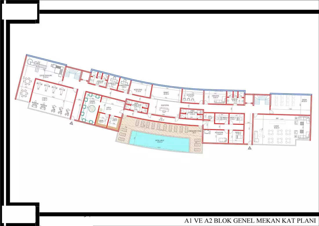 Квартира 55м² в Турции, Каргыджак. Стоимостью 160000€ аренда фото-18