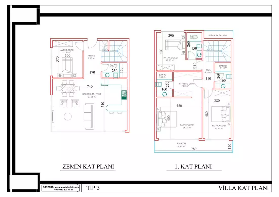 Квартира 55м² в Турции, Каргыджак. Стоимостью 160000€ аренда фото-21