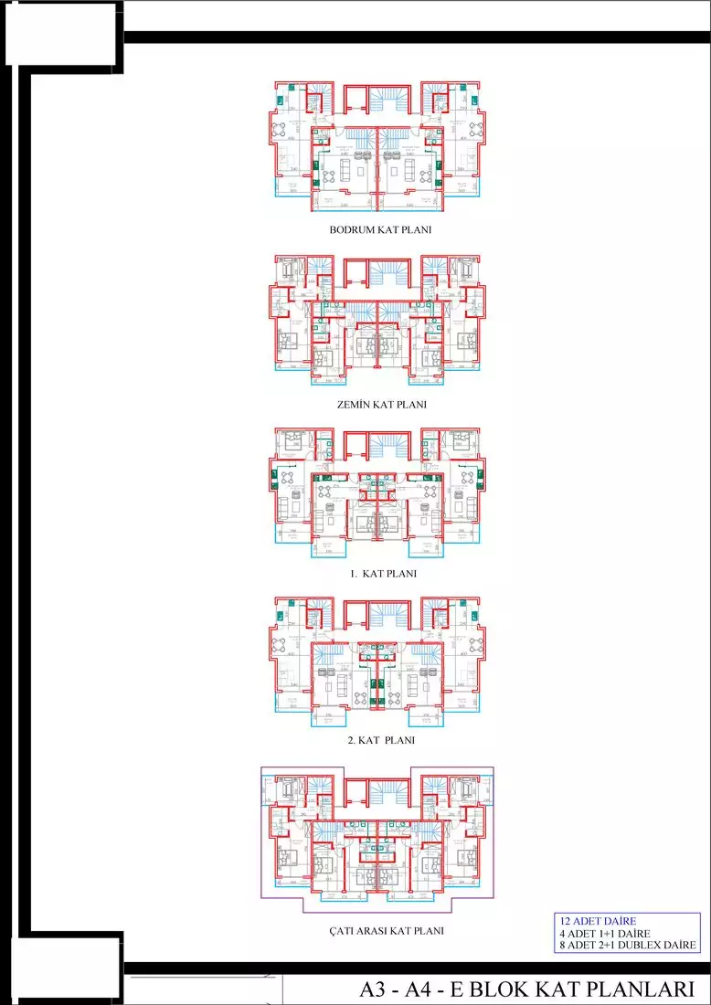Квартира 55м² в Турции, Каргыджак. Стоимостью 160000€ аренда фото-24
