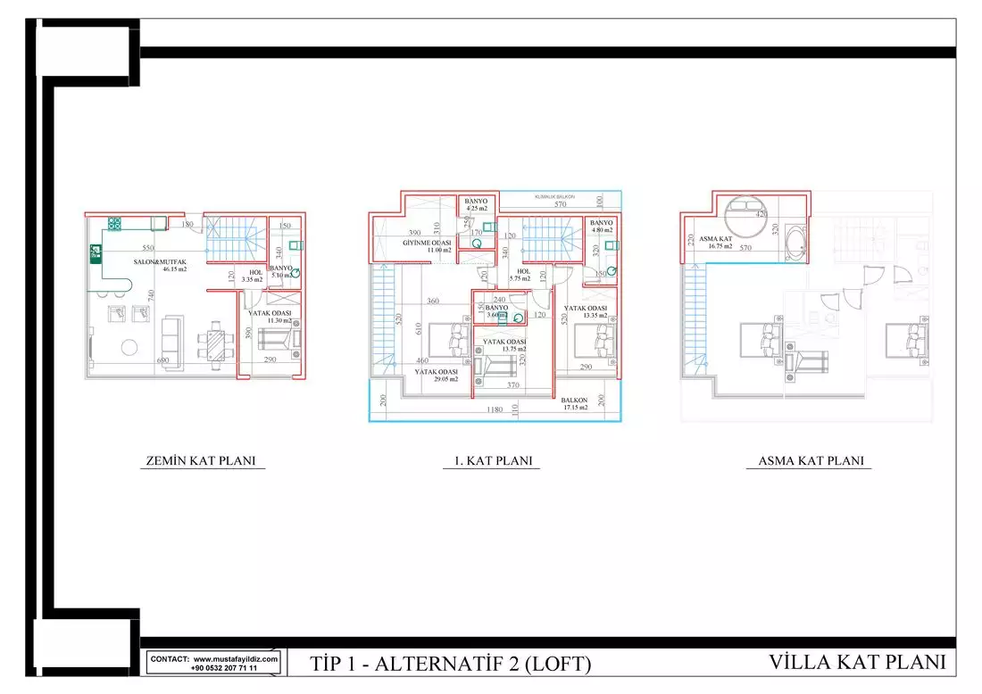 Квартира 55м² в Турции, Каргыджак. Стоимостью 160000€ аренда фото-25