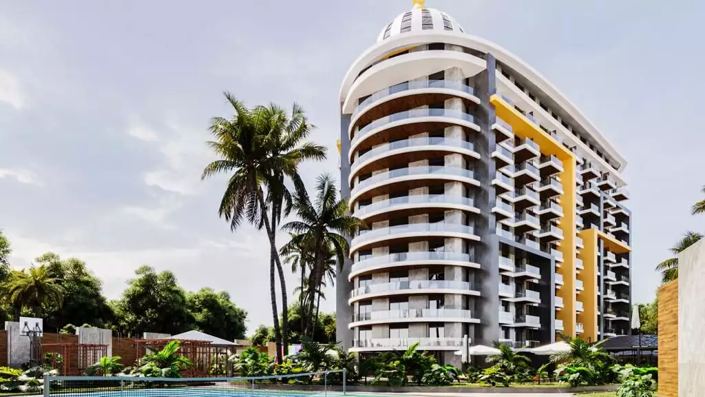 Квартира 60м² в Турции, Газипаша. Стоимостью 141000€ аренда фото-1