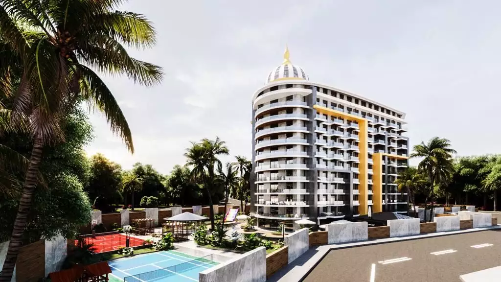 Квартира 60м² в Турции, Газипаша. Стоимостью 141000€ аренда фото-2