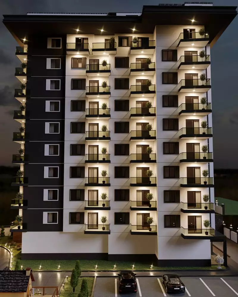 Квартира 55м² в Турции, Авсаллар. Стоимостью 92000€ аренда фото-2