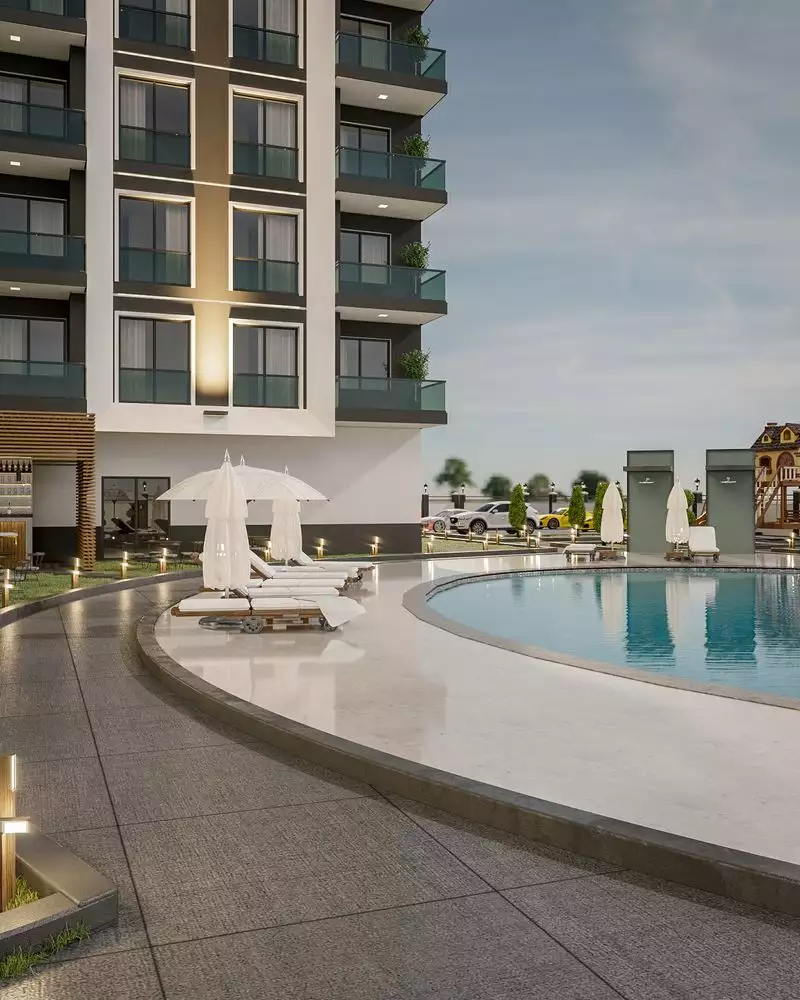 Квартира 55м² в Турции, Авсаллар. Стоимостью 92000€ аренда фото-7