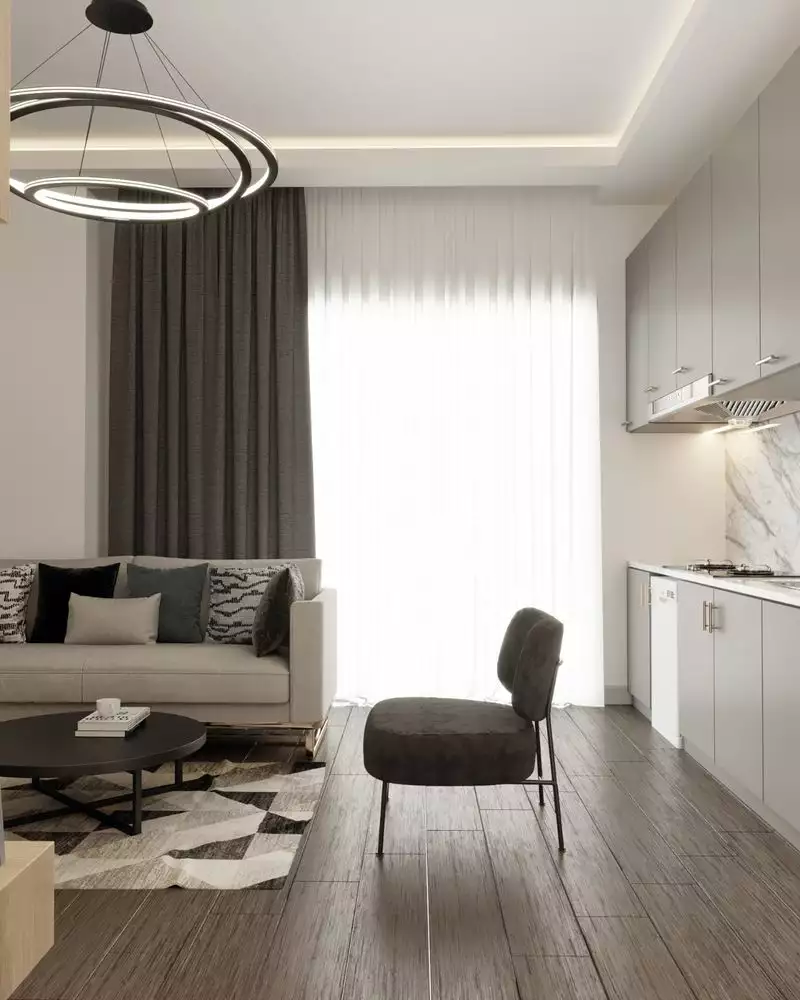 Квартира 55м² в Турции, Авсаллар. Стоимостью 92000€ аренда фото-21