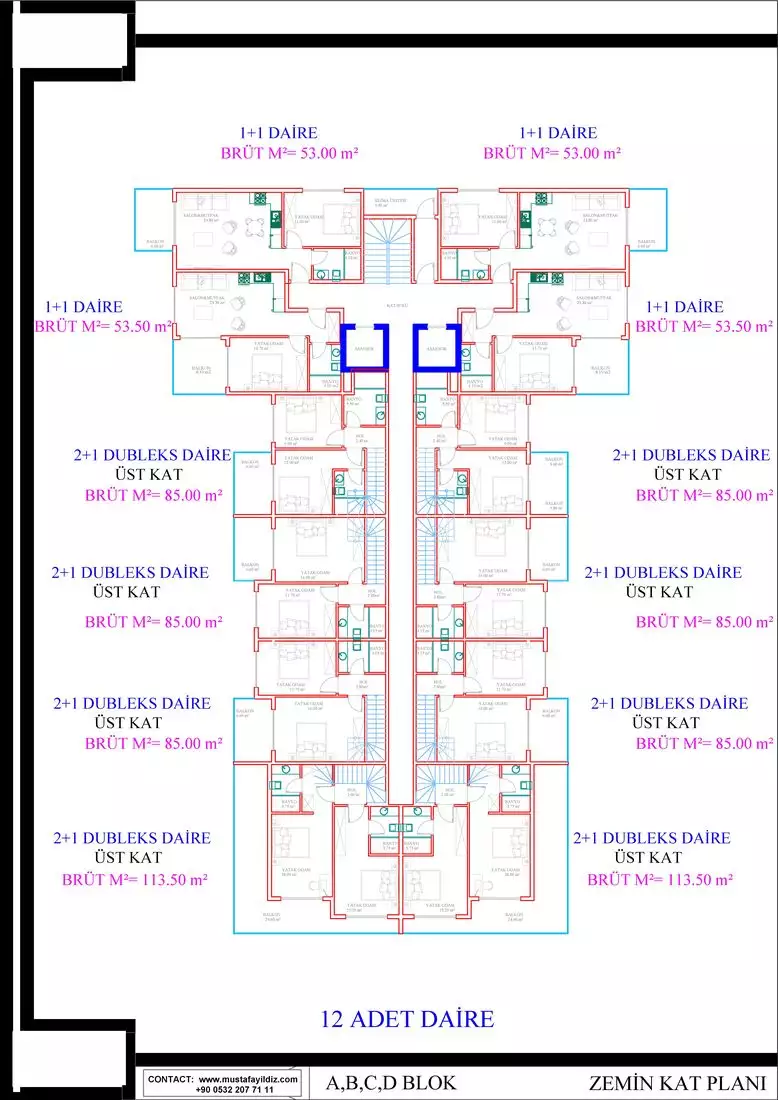 Квартира 50м² в Португалии, Алкобаса. Стоимостью 144000€ аренда фото-59