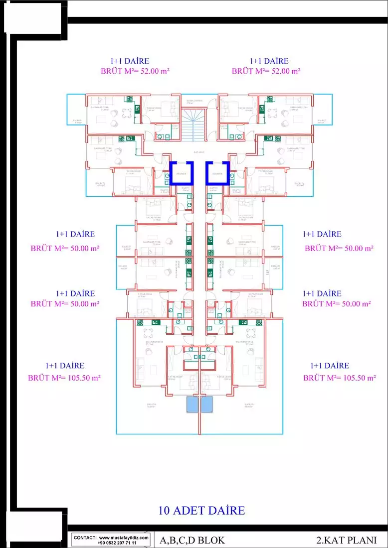 Квартира 50м² в Португалии, Алкобаса. Стоимостью 144000€ аренда фото-61