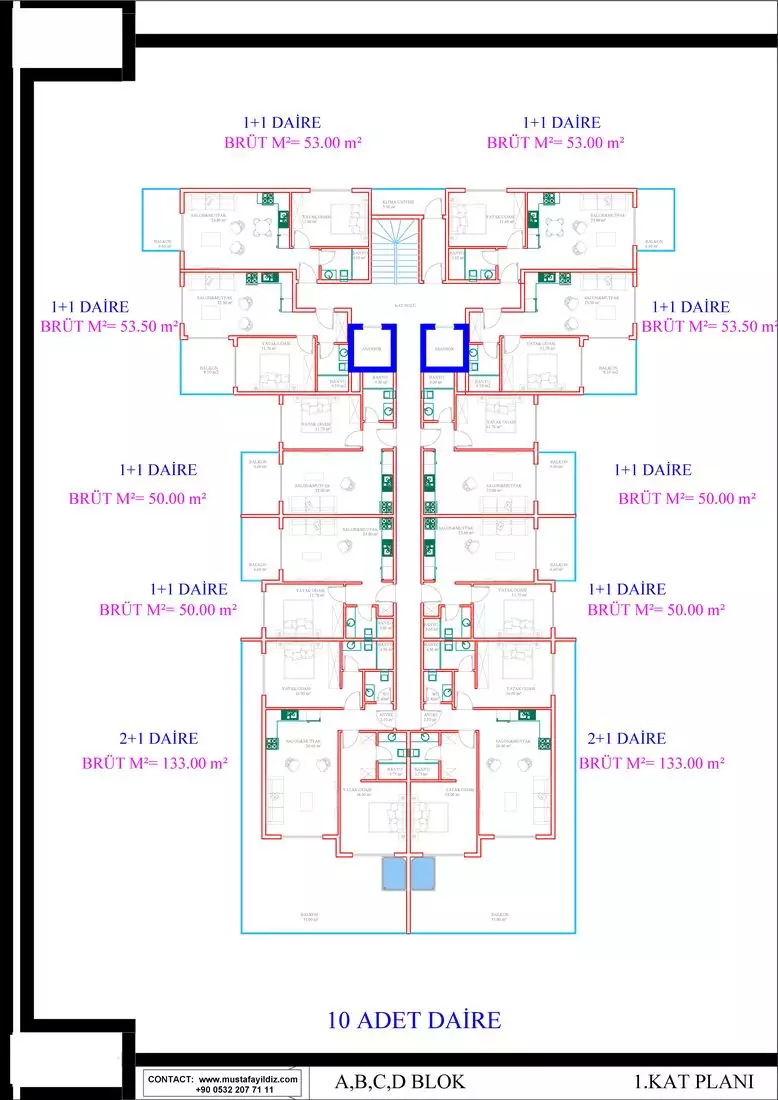 Квартира 50м² в Португалии, Алкобаса. Стоимостью 144000€ аренда фото-62
