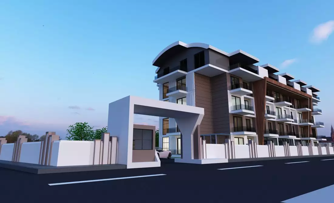 Квартира 55м² в Турции, Газипаша. Стоимостью 120000€ аренда фото-2
