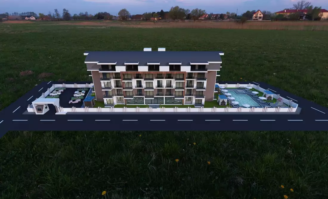 Квартира 55м² в Турции, Газипаша. Стоимостью 120000€ аренда фото-5