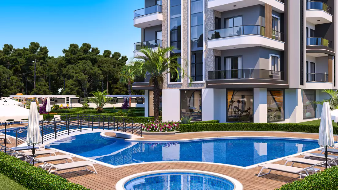 Квартира 56м² в Турции, Авсаллар. Стоимостью 145000€ аренда фото-3