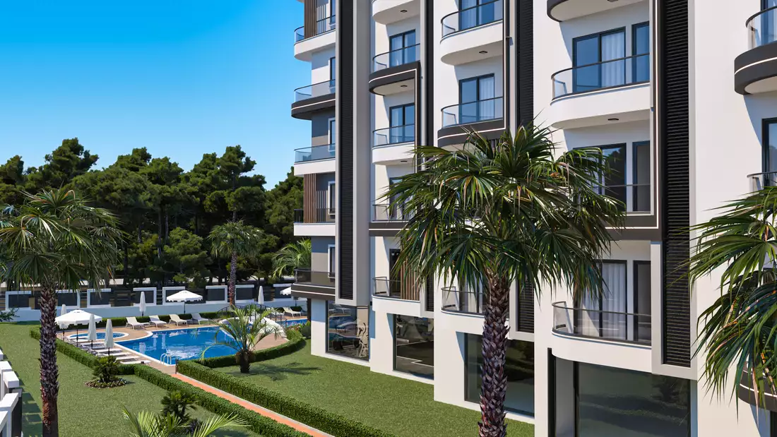 Квартира 56м² в Турции, Авсаллар. Стоимостью 145000€ аренда фото-4
