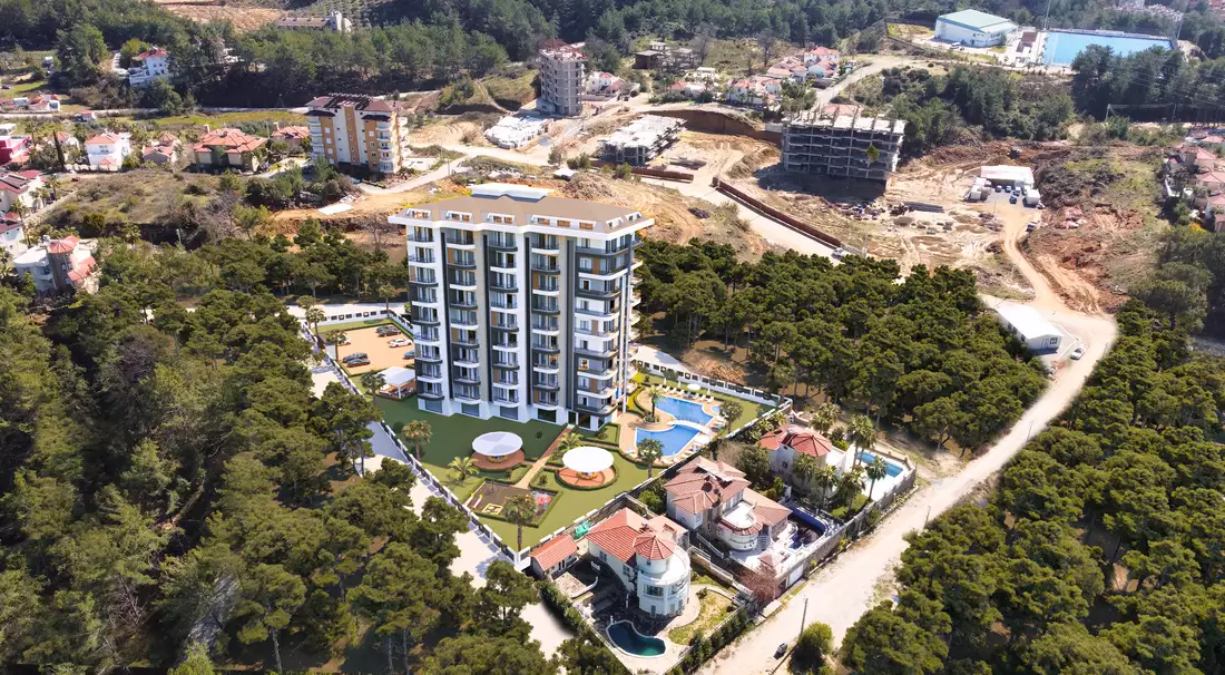 Квартира 56м² в Турции, Авсаллар. Стоимостью 145000€ аренда фото-8