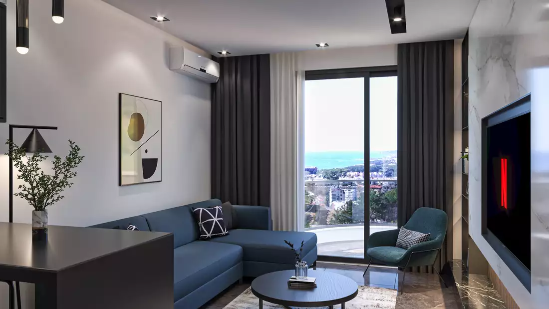 Квартира 56м² в Турции, Авсаллар. Стоимостью 145000€ аренда фото-11