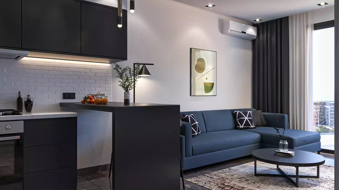 Квартира 56м² в Турции, Авсаллар. Стоимостью 145000€ аренда фото-12
