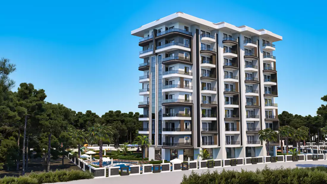 Квартира 56м² в Турции, Авсаллар. Стоимостью 145000€ аренда фото-19