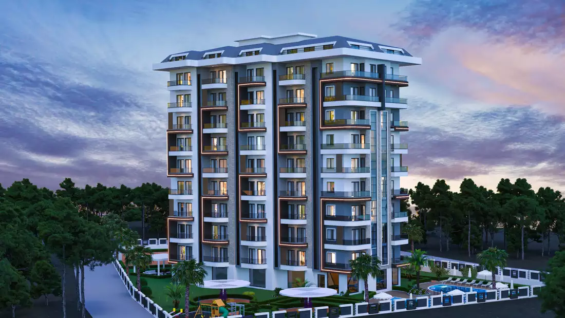 Квартира 56м² в Турции, Авсаллар. Стоимостью 145000€ аренда фото-21