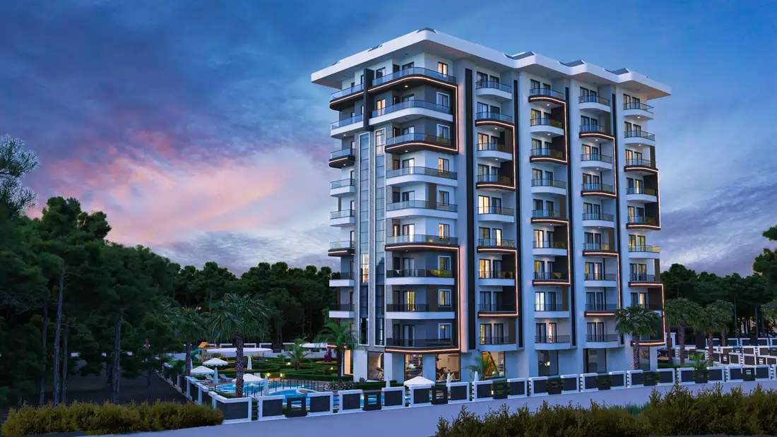 Квартира 56м² в Турции, Авсаллар. Стоимостью 145000€ аренда фото-22