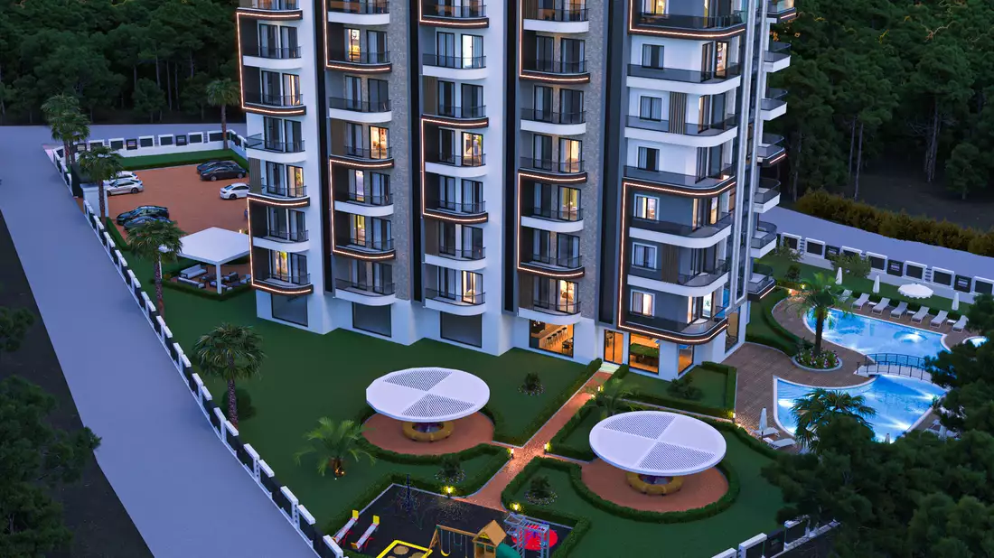 Квартира 56м² в Турции, Авсаллар. Стоимостью 145000€ аренда фото-23